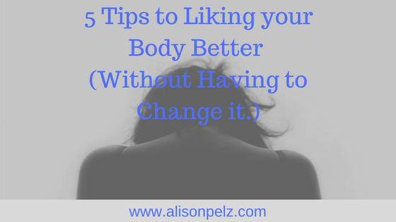 Improving Body Image.